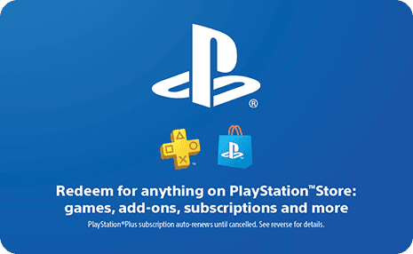 Card playstation sale plus ps4